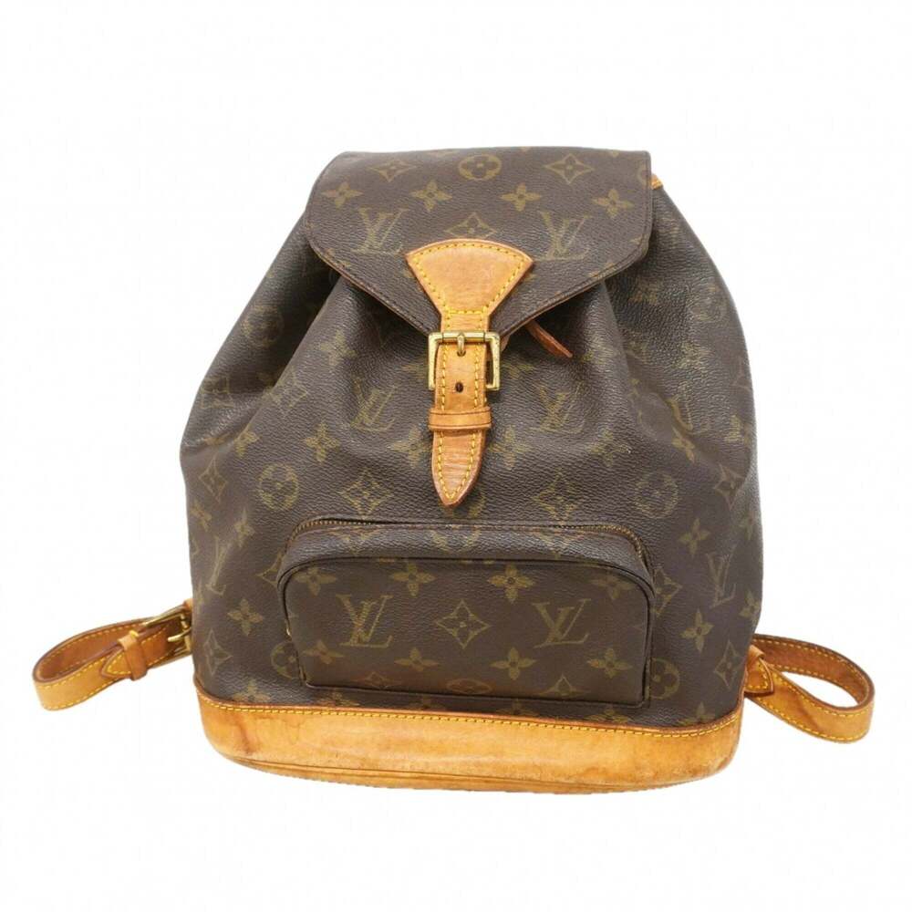 LOUIS VUITTON Brown Monogram Backpack